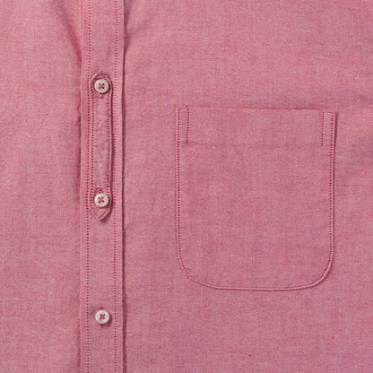 Organic Cotton Long Sleeve Oxford Shirt: Russell Collection
