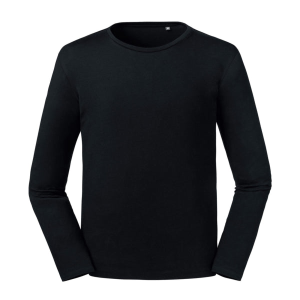 Russell Mens Pure Organic Long Sleeve Tee