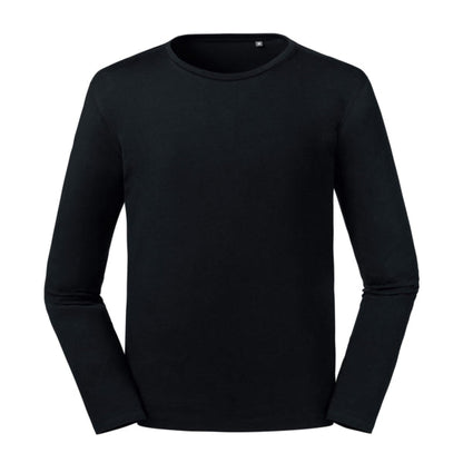 Russell Mens Pure Organic Long Sleeve Tee
