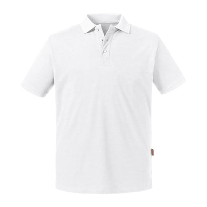 Russell Mens Pure Organic Polo